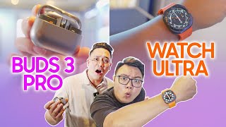 TRÊN TAY GALAXY WATCH ULTRA VÀ BUDS3 PRO: SAMSUNG QUYẾT PHỦ A.I CHO CẢ HỆ SINH THÁI!??