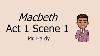 Macbeth Act 1 Scene 1 Explained