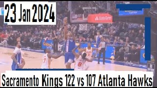 NBA Sacramento Kings vs Atlanta Hawks