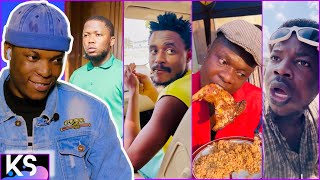 ⚡️NEW! KS React🤣~E12 Ft•//Brainjotter|Funny Bros|Oluwadolarz|TalkLess|Shopofo|Latest Funny Comedy