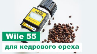 Влагомер Wile 55 для кедрового ореха.