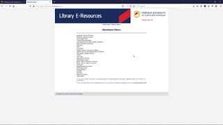 Introduction to NUST Library e-resources