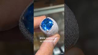 NATURAL RICH BLUE TOPAZ.. HARGA: RP 6.JT.. WA:081346665077 #tranding #shortvideos #viral