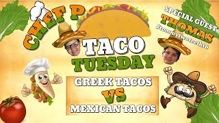 It’s Taco Tuesday! Greek Tacos 🌮 vs Mexican Tacos 🌮