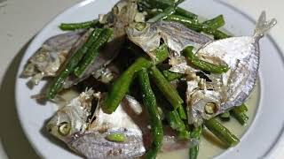 Ginataang dry fish na Sap sap / Pinoy recipe