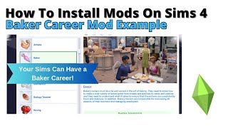 How To Install Baker Career Mod For Sims 4 | 2024