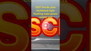 2021 Honda pilot dashboard light flashing how to fix #do it yourself official #honda #pilot #light