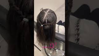 Heart Braid #heartbraids #braids #hair #hairstyles #hairvideo #braidstyles #heart #partyhairstyle