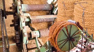 Coconut Coir Rope manufacturers process machine | coconut husk to coir rope tether | Small IndustrY