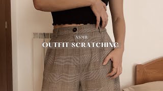 ASMR | Scratching On My Outfit (No Talking) #outfitscratchingasmr