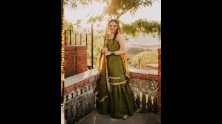 mehindi simple dress design (mehindi k leya simple shalwar kameez design)