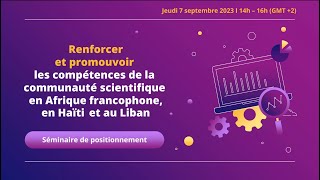 Formation pour les chercheurs en éducation - Webinaire n°1: Séminaire de positionnement