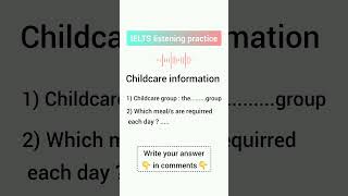 IELTS Listening Practice #ieltspreperation #ieltslistening #rossieltsacademy