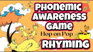 📕 Hop on Pop Rhyming Game 📕  | Brain Break | Phonemic Awareness | GoNoodle