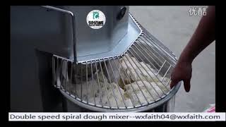 Double speed dough mixer machine