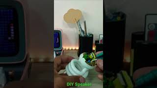 DIY Speaker con una bombilla muy fácil. #shorts