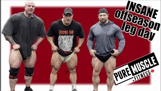 INSANE LEG DAY W/ ANTOINE VAILLANT