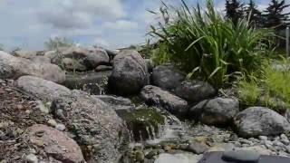 Aquascape Demo Installation - Spillway Bowl & Basin