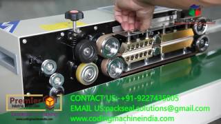 HOW TO CHANGE TEFLON BELT / TIMMING BELT FOR CONTINOUS BAND SEALER,  BAG SEALING MACHINE