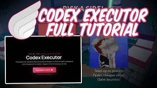 HOW TO INSTALL CODEX EXECUTOR FULL TUTORIAL!! (TAGALOG)