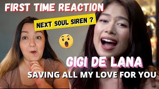 Half Pinay Reacts to Gigi De Lana- Saving All My Love For You *So Much Talent!*