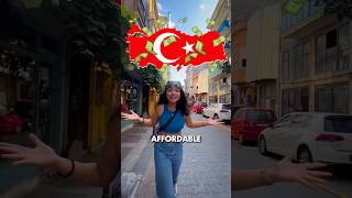 TURKEY is NOT EXPENSIVE!! Watch this🤑 #traveltips #turkey #budgettravel #middleeast #istanbul