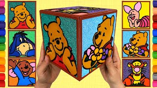 Winnie the Pooh Jelly Coloring & Painting for Kids | Clay drawing, Making Cubes Toys, Paint Basics