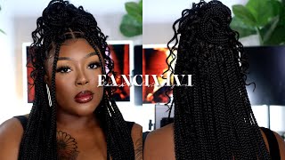 **MUST WATCH**| THE MOST NATURAL WATER WAVE BRAIDED WIG EVER | FANCVIVI