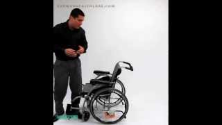 S-ERGO-106 Lightweight Ergonomic Wheelchair - by Karman Healthcare #wheelchair