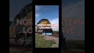 North western up 1995 locomotive #fypシ #shorts