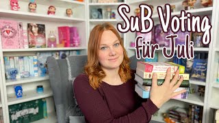 SUB Voting | Ihr entscheidet was ich im Juli lese | rubyredbooks