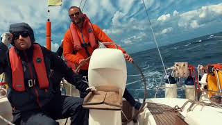 Rob Oliver Nick & Lyon Trafalgar sailing winter 2018