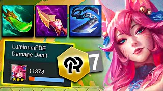 Ahri 3 With Fated 7 Is So Powerful! I Didn't Even Mean To 3 Star Her! | Teamfight Tactics Set 11