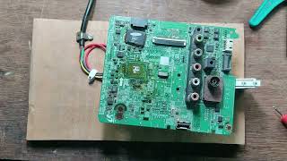 LED tv board Maine smd ic removing process,