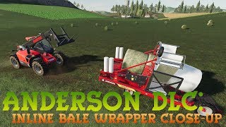 Anderson DLC - Inline Bale Wrapper Close-Up