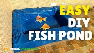 How to Make Fish Pond at Home in 5 Minutes (In Hindi)