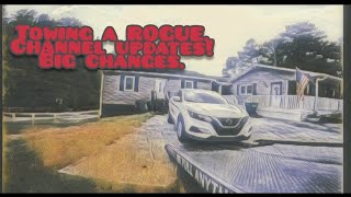 Towing A Nissan Rogue With A Hino Rollback Flatbed Towtruck. Channel Updates#viral#youtube#youtuber.