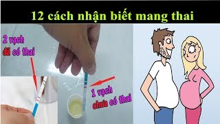 12 Dấu Hiệu NHẬN BIẾT MANG THAI ĐƠN GIẢN