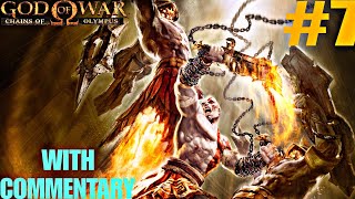 God Of War Chains Of Olympus (PSP) || Walkthrough Gameplay || Part -7 (With Commentary)