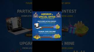 Chain of Legends" Airdrop & Special Offer Contest #chainoflegends #airdrop #nft #specialoffer #p2e