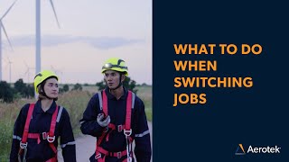 What To Do When Switching Jobs