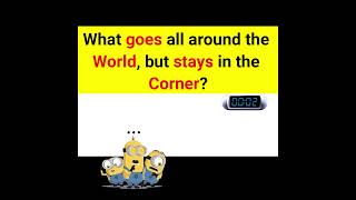 Riddle Minions 6 #riddle #minions #ytshorts #funny #riddles