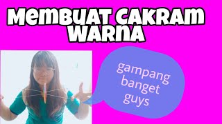 CARA MEMBUAT CAKRAM WARNA | Tema 5 kelas 4 | Vlog Kimiko