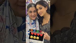 Sara Ali Khan with Her Mom Amrita Singh 🥰💃😎 She's Like Her Super Talented Mom #saraalikhan