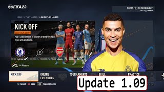 PS4 FIFA 23 update version 1.09 by opoisso893