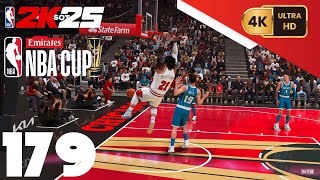 NBA 2K25 =My Career= [PC] (4K) EP179 {4th Year} {NBA Cup: Group Play} {Key Game} {Hornets @ Bulls}