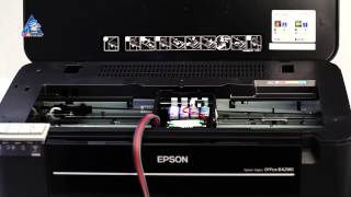 Instalacja CISS INKSYSTEM w drukarce Epson Stylus B42WD