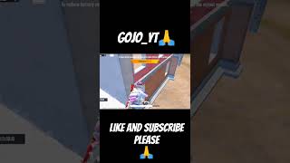 GoJo_GamePlay 💥 #bgmi #pubg #pubgmobile #gaming #shorts #shot #viral #views #video @SATUROGOJOYT1