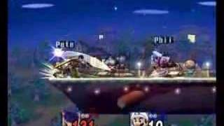 SSB Brawl--petrie911 (Ike) vs -Suzaku- (Mario)