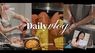 DAILY Vlog *Let's Cook and Let's BOOK!!|  JustSissi